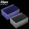 20/1st Transparent DIY -spelkort Barnmappar ärmar yttre skydd PVC Toploader Collectible Card Cover Holder Case Gifts