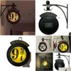 Kerstdecoraties Magic Hanging 9 3/4 Night Light Movie Home Pendant Drop Delivery Garden Feestelijke feestartikelen DHQ3E