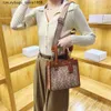 Дизайнер сумки на плечах американский классический стиль серии Square Bag Owumn Awumn New Flower Crossbody