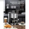 Café das cafeteiras Ihomekee Espresso Máquina de Espresso 15 bar Espresso de pressão e Cappuccino Machine com espuma de leite/palito de vapor para lattes Y240403