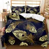 Beddengoed sets beddenbladen kingsize size boho set winter driedelige dekd bedekking katoen dekbed 220x240 cm kwaliteit