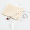 Display Haute 10pcs/lot Ring Bracelet Gift Packaging Drawstring Veet Bag Beads Storage Wedding Christmas Party Jewelry Packing Pouches