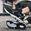 High Sports Top New Trendy and Comfy Plus Size Size Men's Chunky Shoes - Non Slip Lace Up Sneakers för utomhusaktiviteter utomhus
