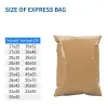 Buste da 50 pezzi/lotti sacchetti per corriere borse per imballaggi di prodotto impermeabile sacchetti per spedizione