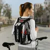 Radfahrflüssigkeits -Rucksack tragbarer Sportsaschen mit dem Fahrrad im Freien im Freien Camping -Wanderrad fahren 240402