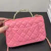 Nieuwe parel handtas dames tas ontwerper schouder wassen cosmetische schoonheid zakken dame doos trunk crossbody tas modeketens portemonnee portemonnee