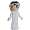 2024 Costume de mascotte de garçon arabe super mignon