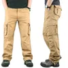 Pantalon masculin cargo masculin pantalon masculin joggers pantalon sueur multi-poche large jambe