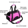 Dog Apparel Pet Bag Wear-Resistant Cat Backpack Portable Crossbody Breathable Plastic Mesh