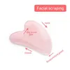 Massage Stones Rocks Natural Jade Gua Sha Board Original Rose Quartz Facial Massager Roller Stone Massage Face Neck Skin Lifting Care Face Mask 240403