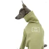 犬のアパレル到着小型と中程度の服スプリングソフトワッフルWhybit Greyhoundコスチュームアクセサリー