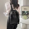 Stile zaino Nuovo borsa da donna Prem Prem a doppia spalla singolo portatile semplice e alla moda versatile grande capacità pratico per viaggi H240409