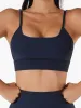 Bras Hamidou Sports sans soudage soutien-gorge de soutien-gorge sexy Yoga Bra beauté sous-vêtements d'été Fitness Top Solid White Gym Bra Push Up Running Bra