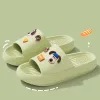 New Designer Sliders Womens Thick Soled Couple Novelty Mens Summer Beach Slippers DIY Indoor Living Home Bathroom Anti Slip and Odor Proof EVA Sandals