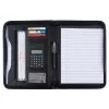 Padfolio A4 Multifonction Leather Organizer Fichier Organizer Fichier avec calculatrice PADFOLIO PORTFORIO POUR LES DOCUMENTS