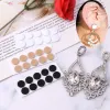 100 pcs de boucle d'oreille Patch de support de boucle d'oreille et de boucle d'oreille en arrière adapté à la support des oreilles de tampon étanches