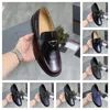 Italian Spring Men Shoes Leather Men's Designer Dress Shoes Luxury Mens Business Oxfords Formals Shoes Classic Gentleman Shoes for men Size 38-45