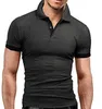Erkek Tişörtler MRMT 2024 Yepyeni Mens T-Shirt Yakası Günlük Kısa Kollu Dikiş Erkek Tişört Erkek Düz Renk Kazak Üst Adam Tişört 2443