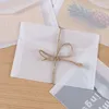 Geschenkverpackung 10pcs Grußkarte Halbtransparente Umgebungen Perlenpapier DIY Hochzeitsbusiness Fenster Postkarte Aufbewahrung