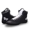 Ayakkabılar Yeni Kalite Güreş Ayakkabı Erkek Nefes Alabilir Güreş Ayakkabı Rahat Boks Ayakkabı Erkek Beyaz Siyah Uçucu Spor Ayakkabı