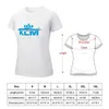 Kadın Polos KLM Royal Dutch Airlines 787-9 Dreamliner T-Shirt Yaz Topları Büyük Boy Tişörtleri Kadınlar Grafik