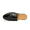 Дизайнер Sandals Designer Slippers Slipper Men Casual обувь бренд высококачественная металлическая кнопка Slipper Loafer