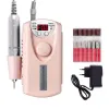 Kit 1 Set Nail Polishing Hine Professional Lightweight Raddbara ABS Nail Care Electric Files with Belt Clip for Women