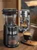 Café das cafeteiras Hibrew Automatic Burr Mill Electric Coffee Greder com 34 marchas para café expresso American Cafeting sobre armazenamento visual de feijão G3 Y240403