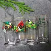 Wine Glasses American 22K Golden Bird Chinese Style Lead-free Crystal Glass Water Cup Juice Beer