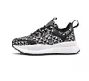 Sports Designer Fiess Men Platform Shoes Printed Plaid Fashion Party Travel School Casual Shoe Lace up Sweat Absorption