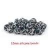 Baby Detrams Toys 50pcs SILE Perles Léopard Imprimé 12/15 mm Teether Disage Terrazzo Bijoux DIY A Pacificier Clip Fabrication 210907 DROP DEL DHZWA