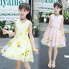 Menina Vestido de verão Criança Princesa Vestidos de festa Design requintado Bordado Flores Casamentos Infantil Casual Casual 240322