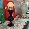 Vasi geometrici Vaso nero Vaso Decorativo Diffusore Bolla estetica addensata per fiori decorazioni per la casa