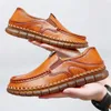 Zapatos informales Ecoleather Sneakers Gold 2024 Spring Luxury Men's Sports Sports High End Teni