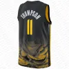 Stephen Curry Klay Thompson Basketball Jerseys Draymond Green Andrew Wiggins 2024 2023 City Shirt Edition Blue Black Jersey 30 11 11