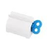 Mini Rolling Tube Creme dental Squeezer Dispensador Suporte de assento Stand Fácil Limpeza Banheiro Produtos de Cosméticos Domésticos Espremizador