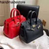 Echtes Leder BK Designer Handtasche rote Hochzeitstasche 2024 Neue Frauen hohe Sense Mode Textur ein Schulter -Messenger tragbarer Platinum