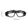 Óculos de proteção de óculos de proteção de óculos de segurança óculos de segurança Goggles Ajuste para lentes de esportes de esportes de futebol de basquete G99D substituível
