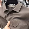 2024 Camisa de diseñador de verano BL Camisa de polo para hombres Diseñador de lujo Camiseta bordada para hombres Camiseta de manga corta para hombres Baoluo Baoluo