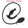 IKOKY Anal Plug Expandable Gspot Prostate Massager Adult Dildo Pump Inflatable Butt Dilator Sex Toys for Man Women 240312