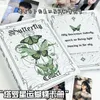 Butterfly A5 Binder Pocard Holder Kpop Idol Po Pocards Collect Book For Pographs Cute Stationery