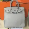 Borsa BK fatta a mano Hac tote 40/45/50 cm borse da 40 cmh casa originale in pelle vera vera pelle litchi pattinata in giro per uomini e donne