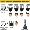 Clippers 11in1 Multi Hair Trimmer Men Facel, Beard, Body Grooming Kits Capelli elettrici Trimer a orecchio naso Oreria ricaricabile 110V220V