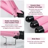 3 Barrel Curling Fer Hair Fermper Température portable Réglable Céramique Wave Iron Curler Curler DIY Coiffure Coiffure 240327