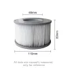 Filtre pour Miweba MSPA Whirlpool Remplacement Filtre / Porte-filtre pour piscines gonflables - délice - Premium - Elite - Concept