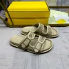 Designer Slippers and Sandals Platform Men's and Women's Shoes F serpentine Slippers Show Fashion Easy to Wear Style Sandals and Slippers with Box