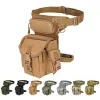 Sacs de Camping armée tactique, sac de jambe tombant, plate-forme de jambe, alpinisme en plein air, pêche, équitation, sac banane, sac de cuisse de sport