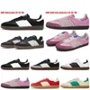 Gratis frakt hotsale casual skor Wales Bonner Pink Mist Princess Skate Sneakers White Vegan Black Gum Collegiate Orange Mens Womens Trainers Chaussure With Box