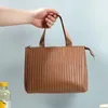 Bolsas de almacenamiento Bolsas de almuerzo a las mujeres aisladas, reutilizables y fáciles de transportar, material de Tyvek ideal para el uso diario