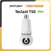 Andere CCTV-camera's 5G WiFi E27 1-3PCS BULB CAMERA 2 In 1 Surveillance Camera Beveiliging Video Full Color Night Vision 10x Digital Zoom Human Tracking Y240403